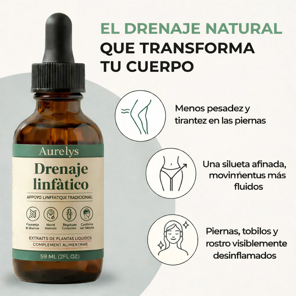 Gotas de Bienestar para Drenaje Linfático