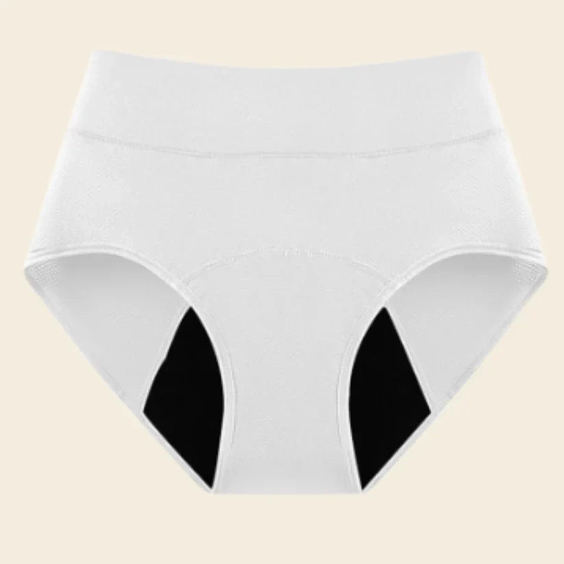 Culotte Anti-Fuite Taille Haute en Dentelle