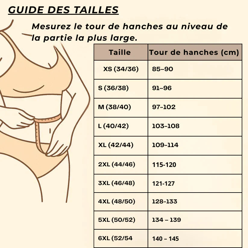Culotte Anti-Fuite Taille Haute en Dentelle