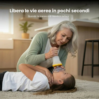 Salvavita anti-soffocamento per adulti e bambini