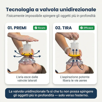 Salvavita anti-soffocamento per adulti e bambini