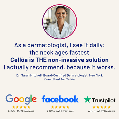 The Cellôa™ Lift - Become the Woman Who Loves Her Neck Again